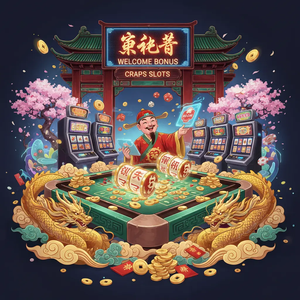 slot welcome bonus - craps